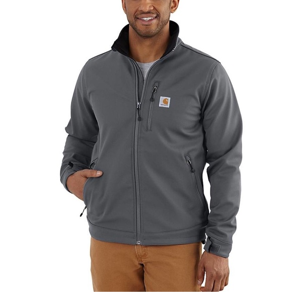 Carhartt Men's rain defender heavyweight softshell size Large Jacket in gray